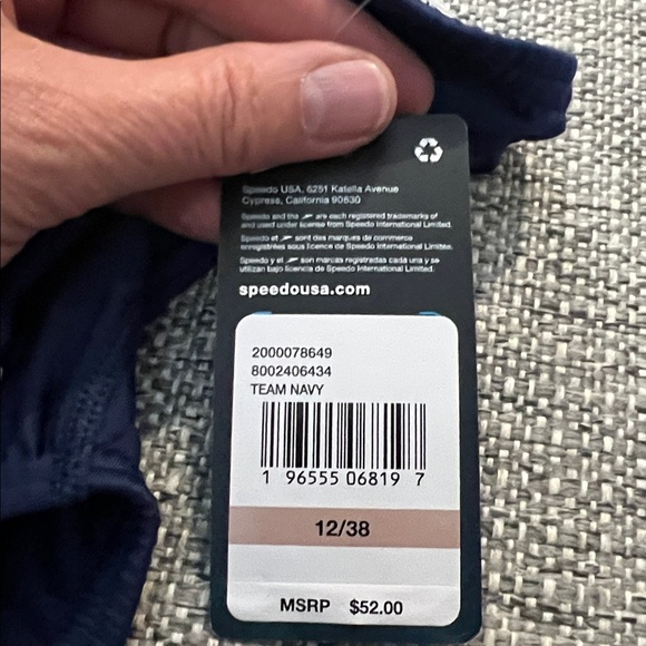 Speedo Women's Prolt Super Pro Solid Adult Swimsuit Navy - Picture 5 of 9